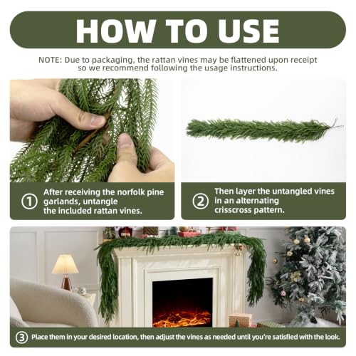 Artificial Norfolk Pine Garlands · Product photo 10