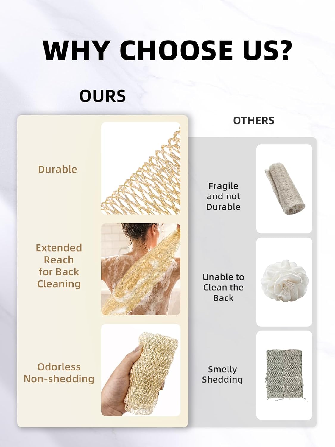 African Net Exfoliating Sponges · Product photo 121