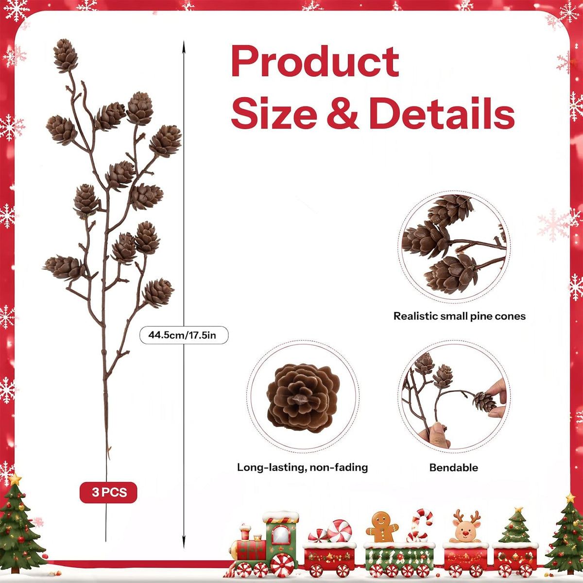 Artificial Cedar Stem Sets · Product photo 13