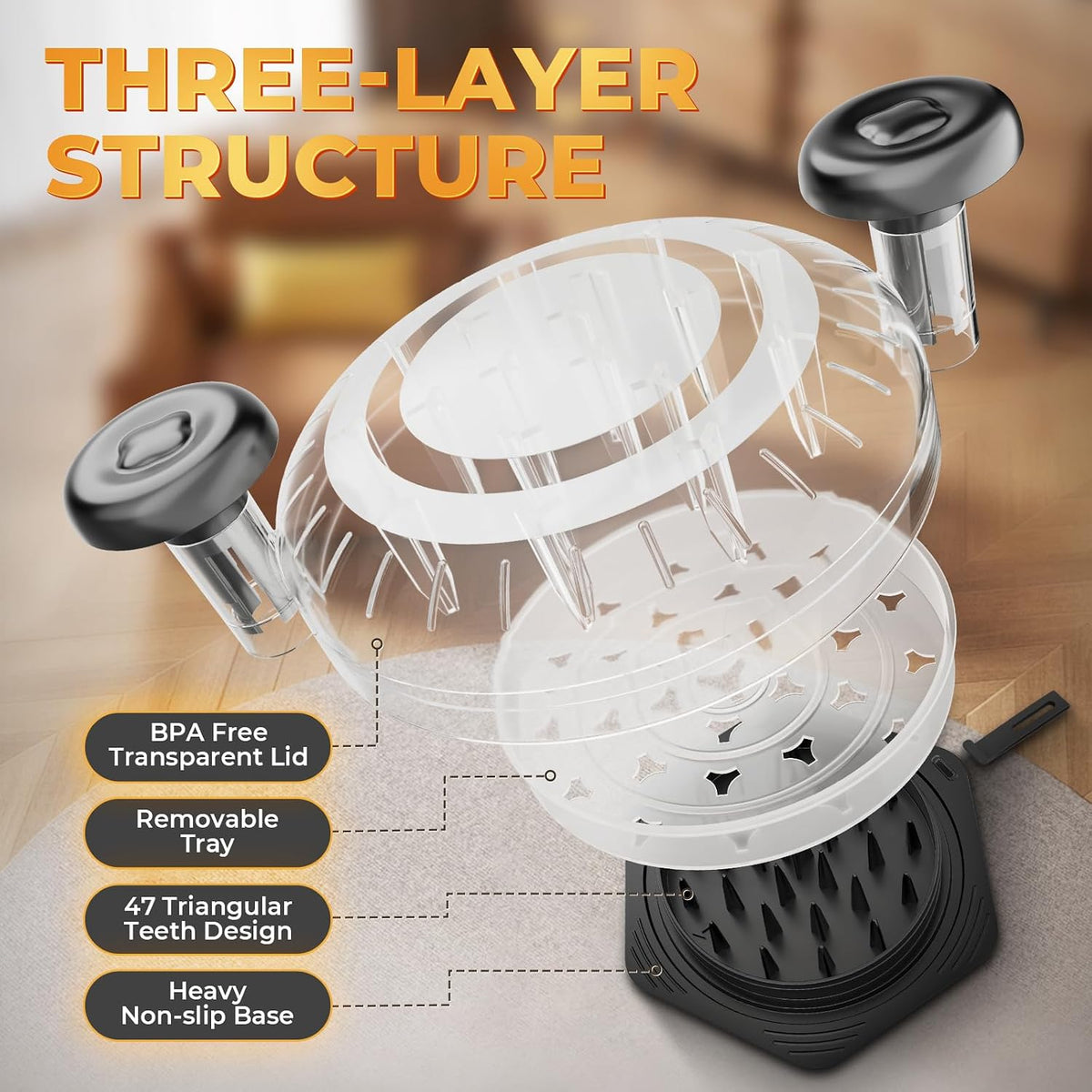 Large Twist Chicken Shredder · Product photo 3
