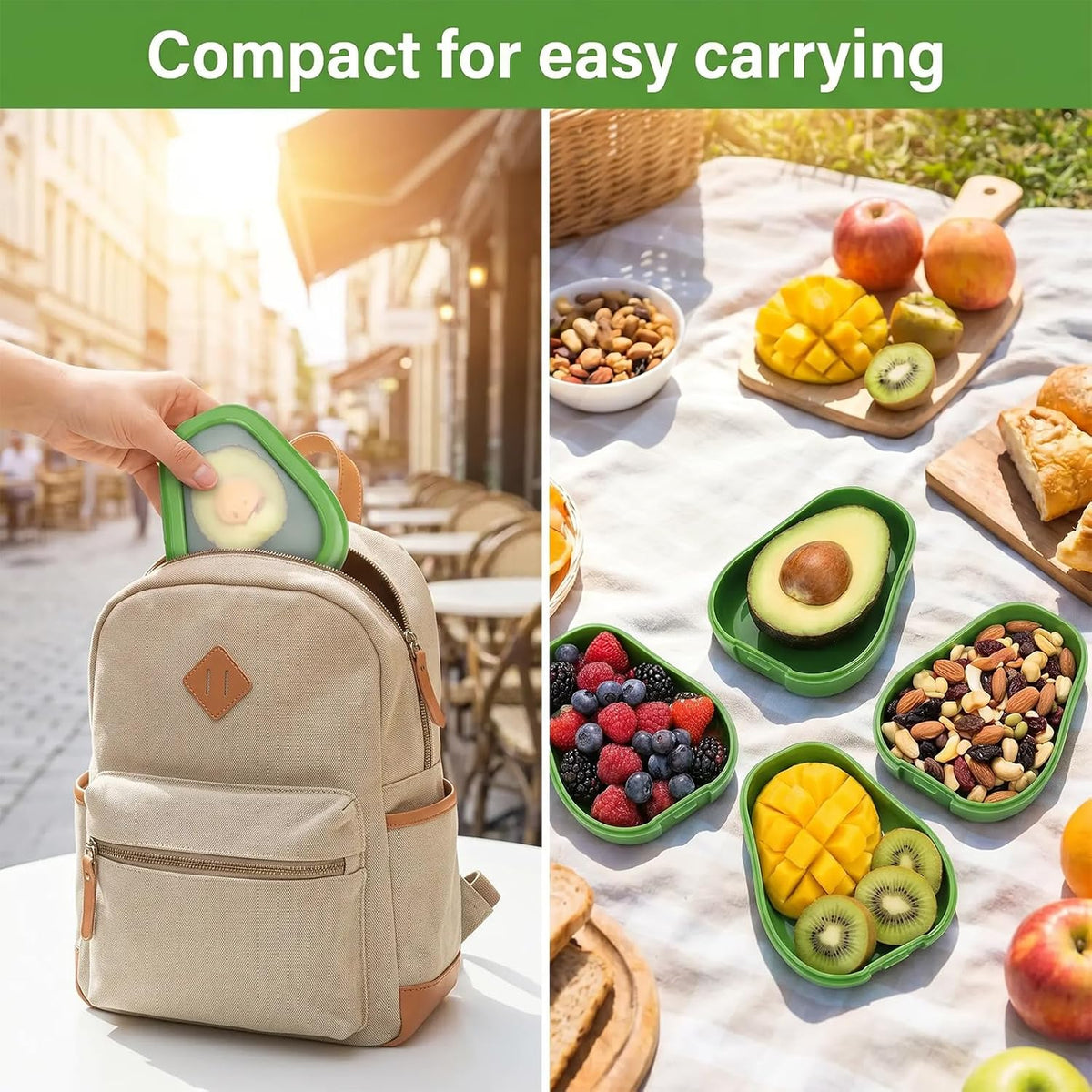 Avocado Storage with Snap-On Lid · Product photo 8
