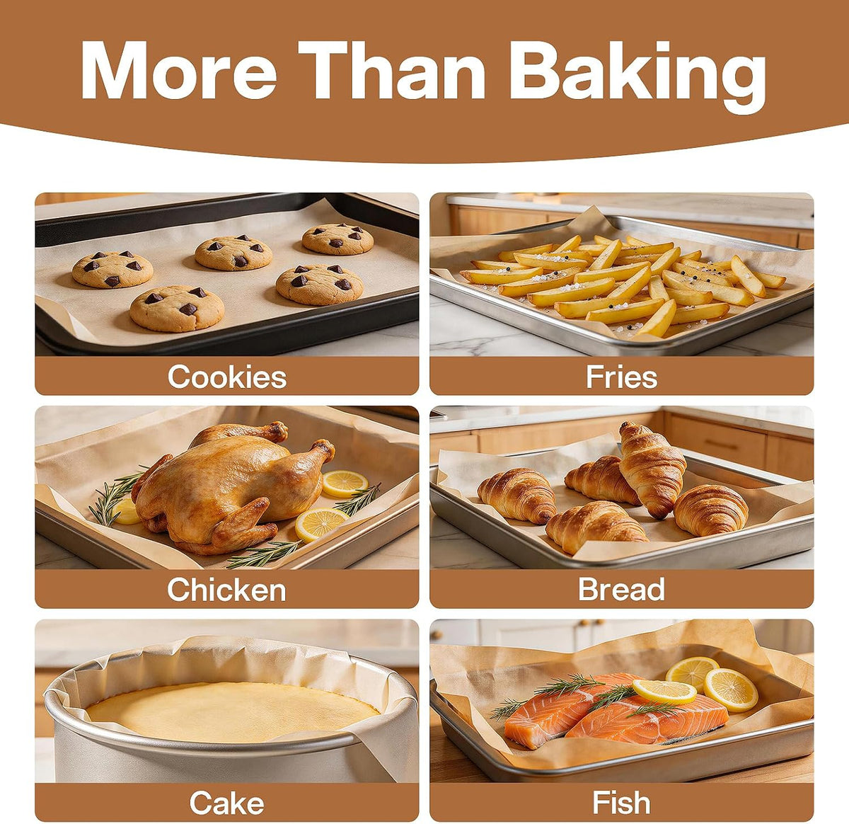 12×16-Inch Unbleached Parchment Sheets, 240-Pack · Product photo 8