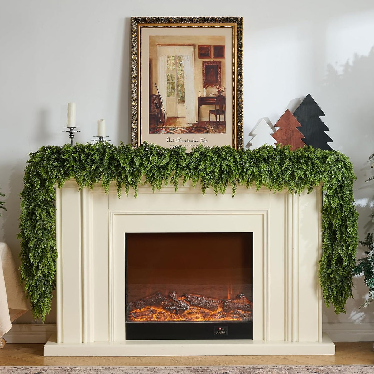 Artificial Cedar Garlands · Product photo 1