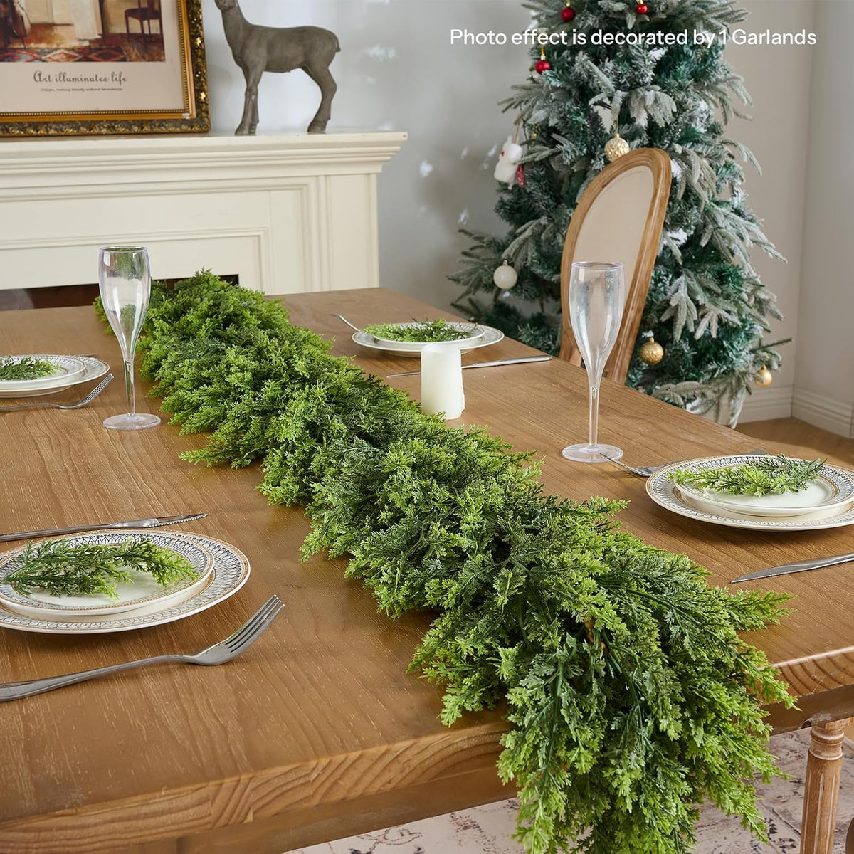 Artificial Cedar Garlands · Product photo 3