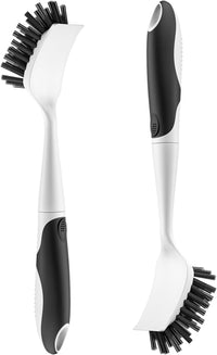 Stiff-Bristle Dish Brushes, 2-Pack