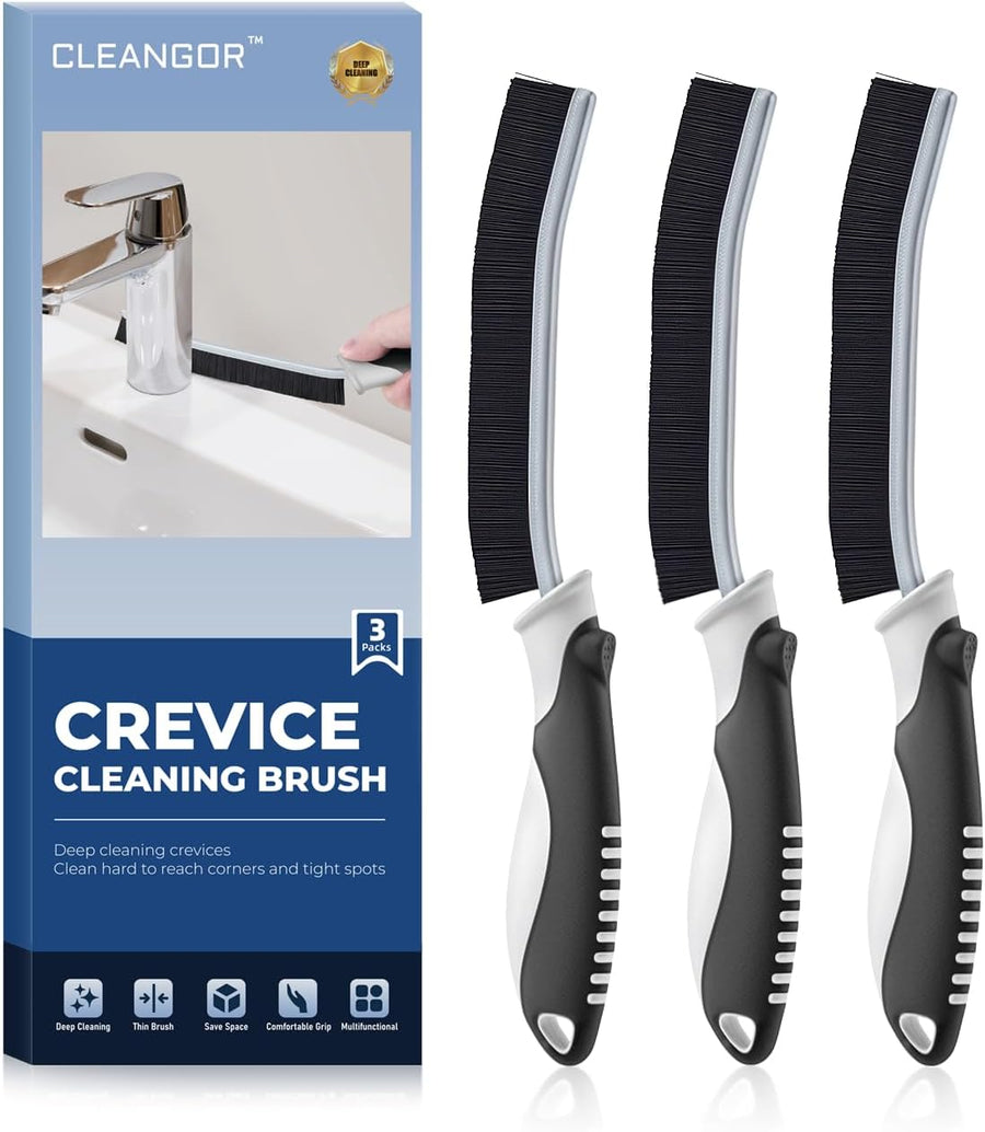 Cleangor Crevice Cleaning Brushes, Scrub Brushes for Hard to Reach Space — product image 1