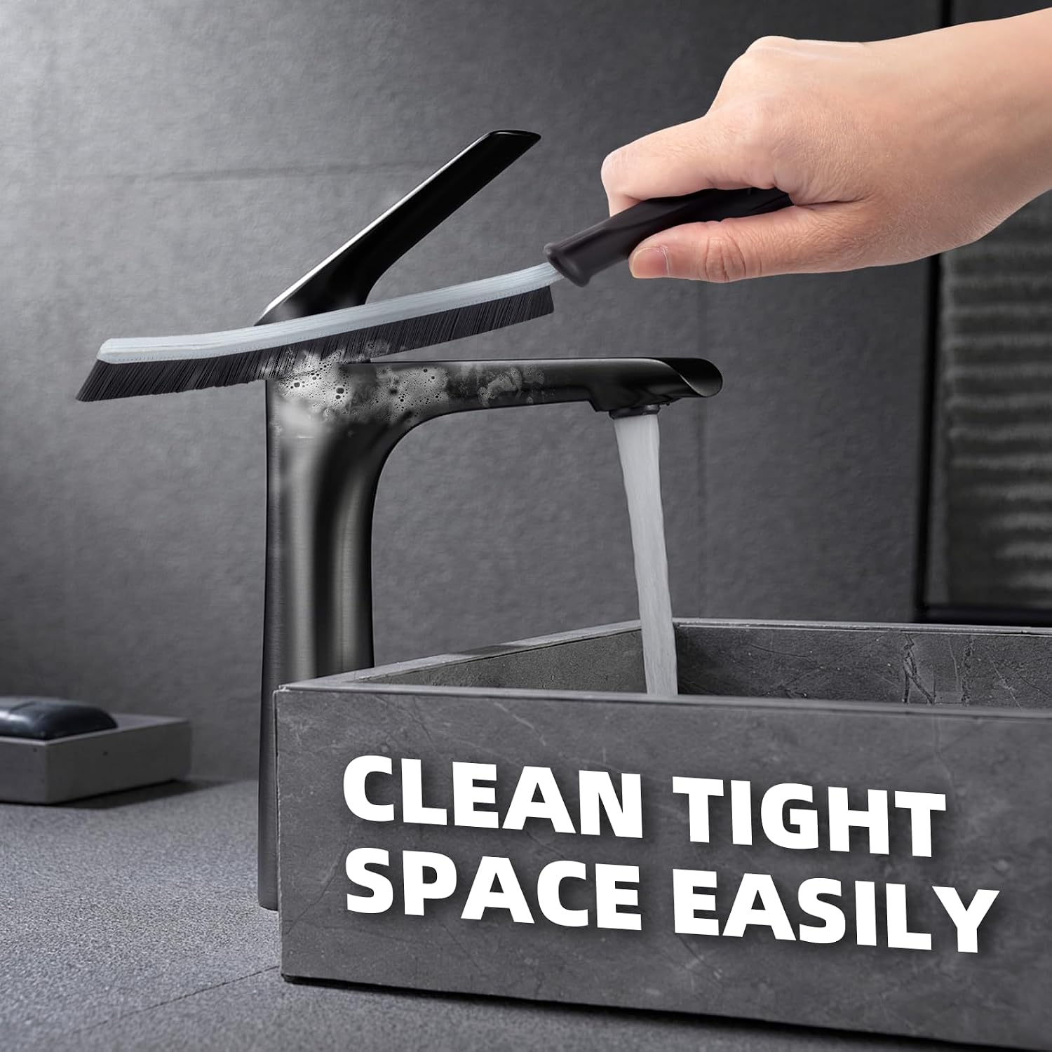 Cleangor Crevice Cleaning Brushes, Cleaner Scrub Brush Tool for Tight Space — product image 2