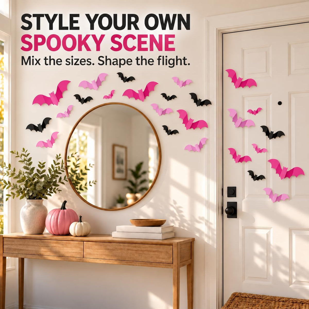 3D Halloween Bat Wall Decorations · Product photo 13