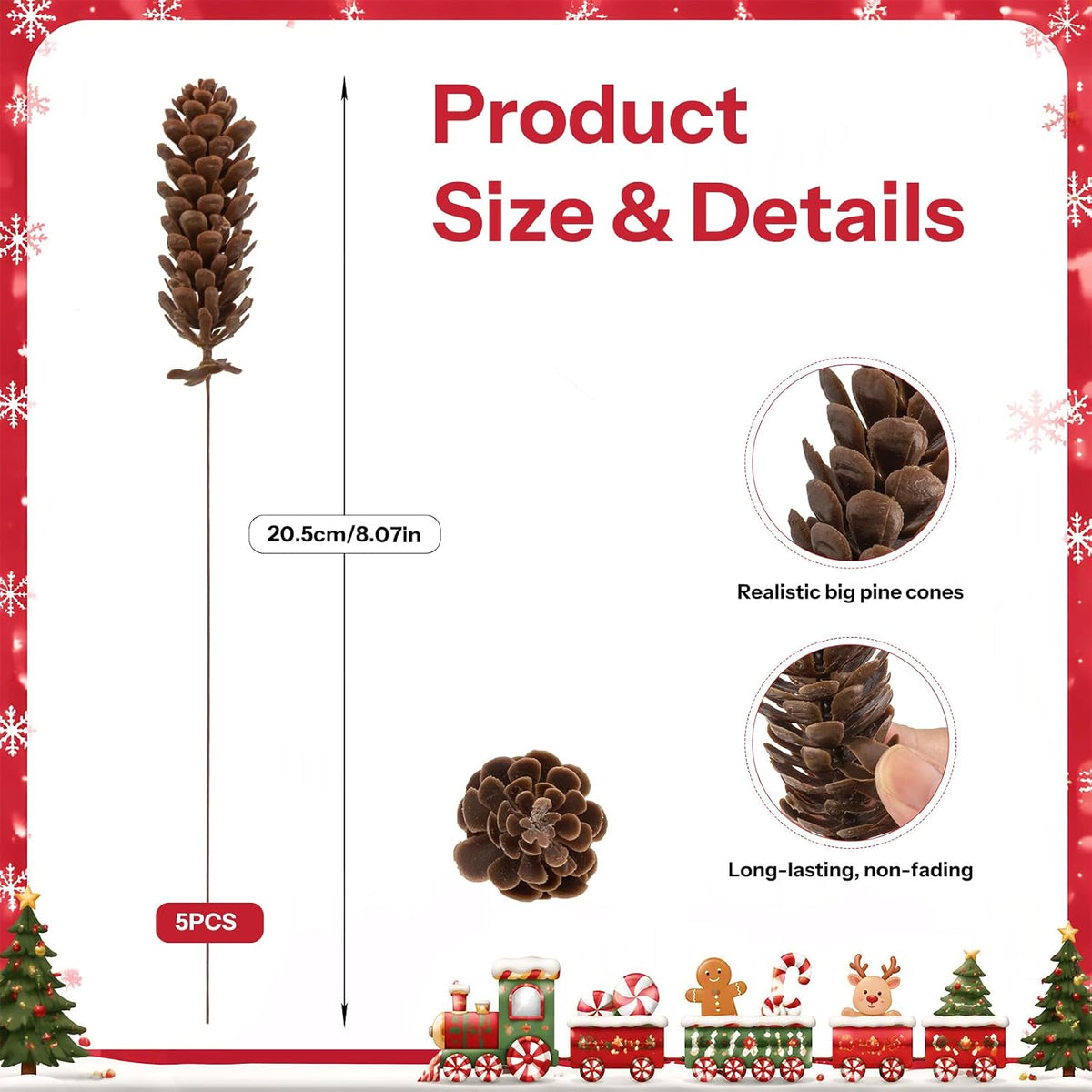 Artificial Cedar Stem Sets · Product photo 5