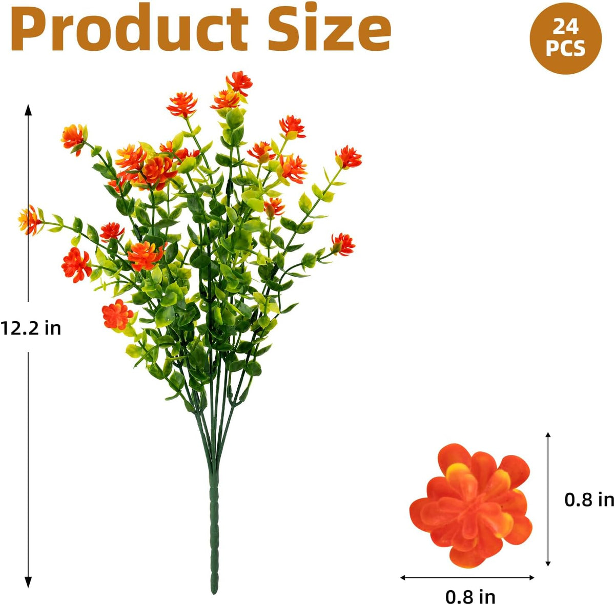 Artificial Fall Mums · Product photo 2