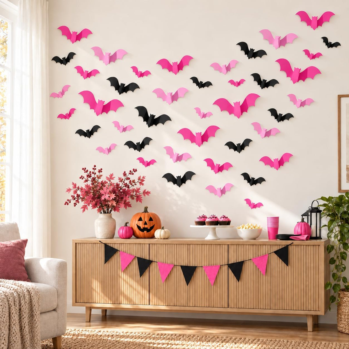 3D Halloween Bat Wall Decorations · Product photo 12
