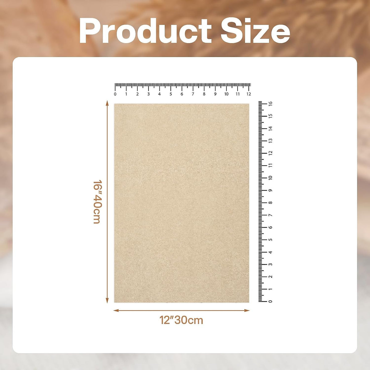 12×16-Inch Unbleached Parchment Sheets, 240-Pack · Product photo 2