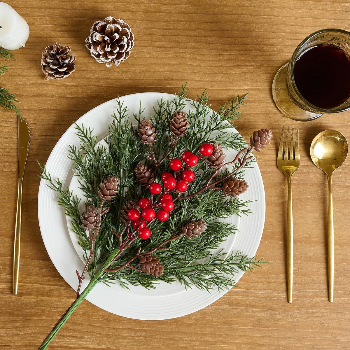 Artificial Cedar Stem Sets · Product photo 25