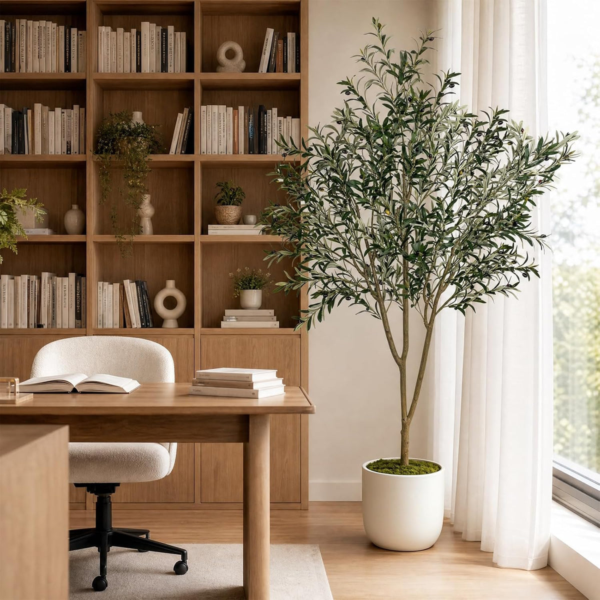 7-Foot Artificial Olive Tree · Product photo 6