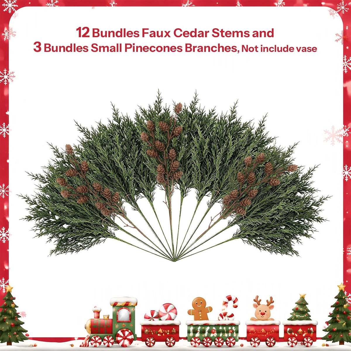 Artificial Cedar Stem Sets · Product photo 12