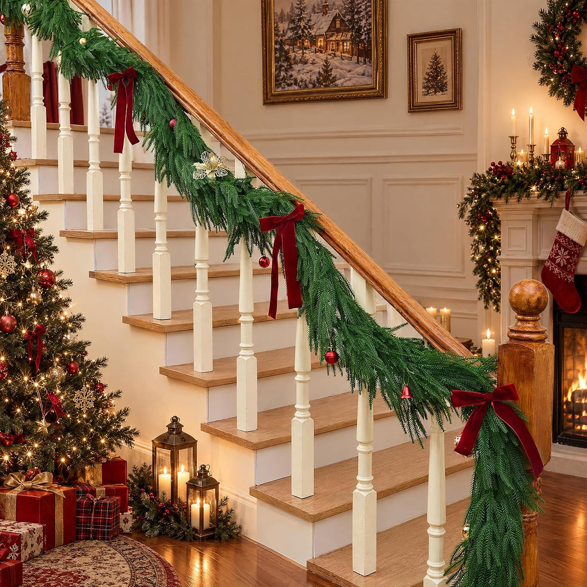 Artificial Norfolk Pine Garlands · Product photo 4