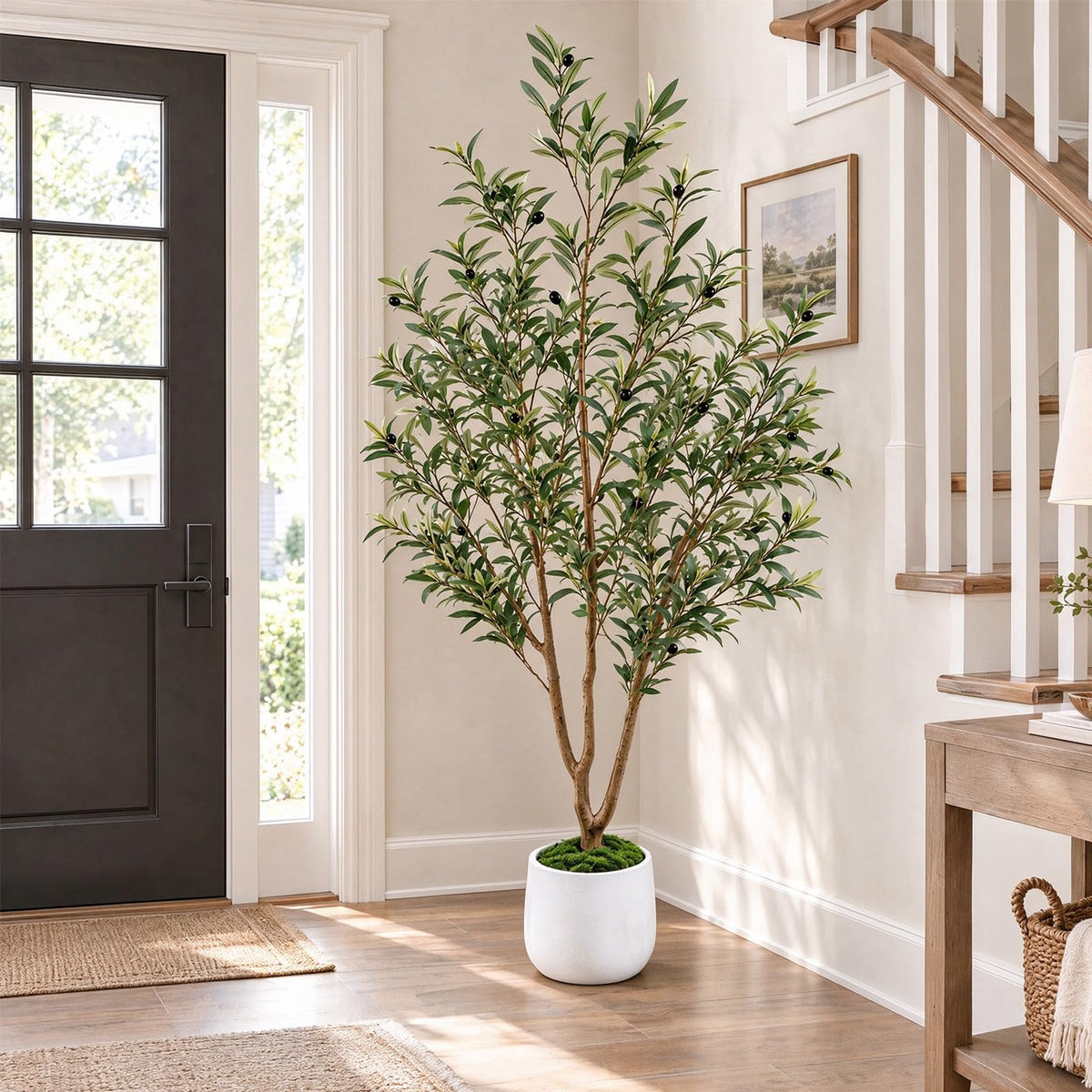 Artificial Olive Tree with Warm White Lights — 6 FT · Product photo 8
