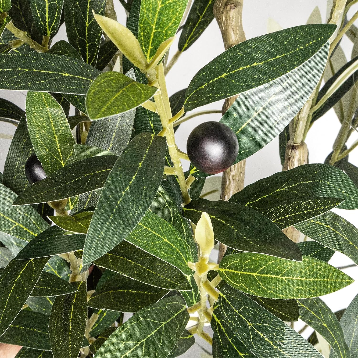 Cleangor 7FT Olive Tree Artificial Indoor with Green Moss — product image 4