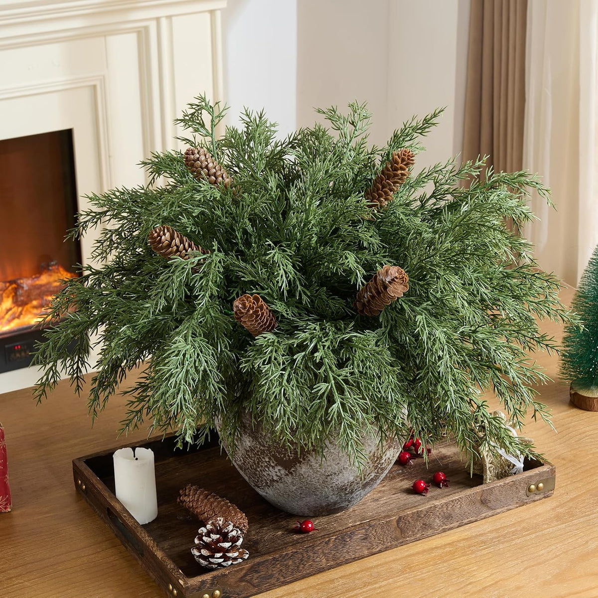 Artificial Cedar Stem Sets · Product photo 1
