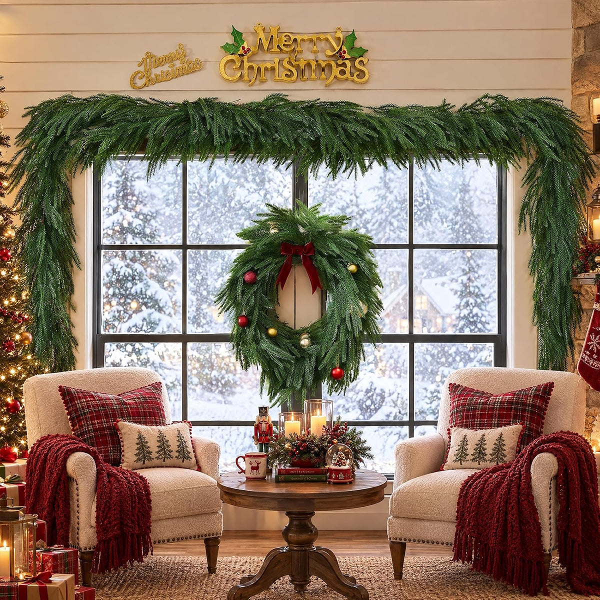 Artificial Norfolk Pine Garlands · Product photo 3
