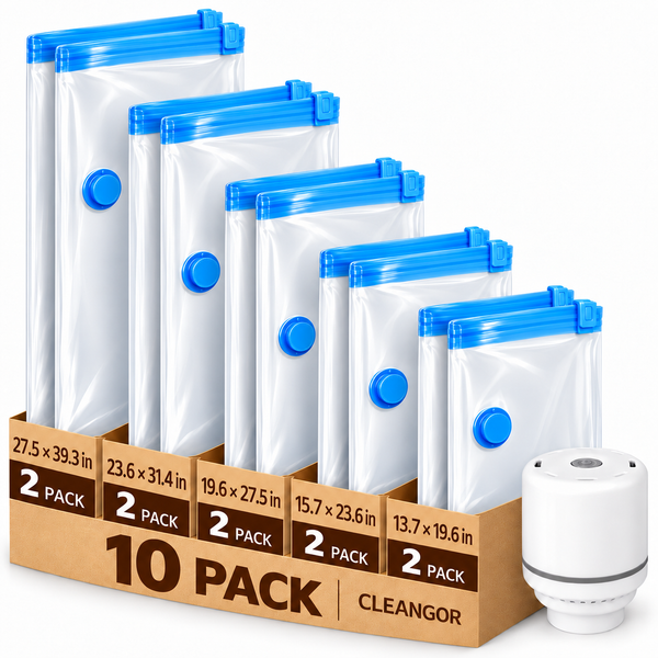 Vacuum Storage Bags with Electric Pump