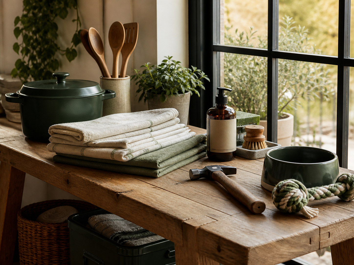 Curated everyday home, kitchen, wellness, tool and pet essentials